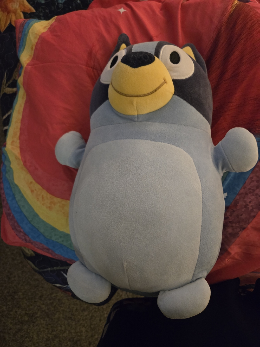 Blue and Yellow Plush Penguin Plushie